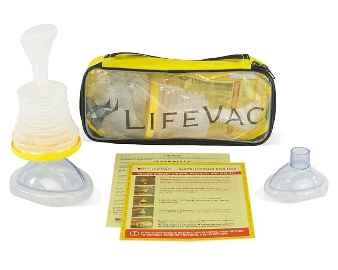 LifeVac Travel Kit Yellow